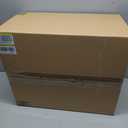 Set of 2 Stackable XXL Wire Baskets For Pantry Storage and Organization -16x12in Large Metal Food Baskets -Vegetable,Fruit,Potato,Onio, Pantry Storage Bins With Handles (Black, XXL)