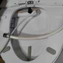 SR SUN RISE Electric Bidet Toilet Seat Elongated - Dual Nozzles for Female & Hip, Comfort Heated Seat & Air Dryer, 6 Wash Modes, Remote & Knob Control, Silent Close Lid, Nightlight, Ultra-Slim