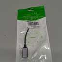 Lightning to USB Camera Adapter Lightning Female USB OTG Cable Adapter for Select iPhone,iPad Models Support Connect Camera, Card Reader, USB Flash Drive, MIDI Keyboard, Grey