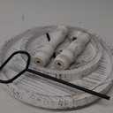 Tiered Tray Cupcake Stand 2 Tier Trays Serving Cakes Holder with Handle,Round Rustic Organizer for Kitchen,Homeware Display Platters for Party