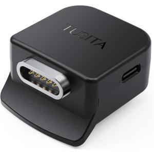 TUSITA Charging Adaptor Compatible with Halo Collar 4 5 GPS Dog Fence, USB-C