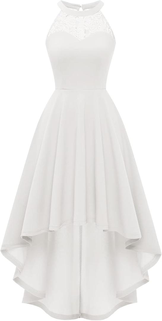 Bbonlinedress Womens Cocktail Dress Hi Lo Formal Evening Party Wedding Guest Bridesmaid Dresses (Medium)