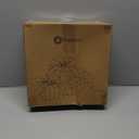 Brightown 3 Pieces Lighted Gift Boxes Outdoor Christmas Decorations, 12" 10" 8" with 60 Pre-Lit Mini String LightsFoldable LED Boxes with Bows for Tree Indoor Outdoor Party Yard Home Decor