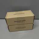 2 x UL Listed 50 Count 5mm Red Led Lights,Outdoor Led String Lights For Garden Tree Decorations,17 Feet Green Wire (Red Color)