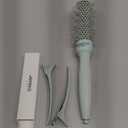 AIMIKE NaturaVol Round Brush for Blow Out, Small Round Hair Brush Nano Thermal Ceramic & Ionic Tech, for Blow Drying & Salon-like Styling at Home, Maximum Volume Shine - 1.3" Barrel, 2.1" w/Bristle