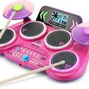 VTech Kidi Star Drum Pad, Pink