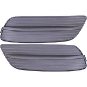 Garage-Pro Fog Light Cover SET Compatible with Honda Civic 2012 Front, Driver and Passenger Side, Sedan, Dark Gray