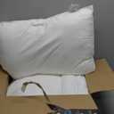 Bed Pillows Queen Size Set of 2, Firm Hotel Pillows for Sleeping, Cooling Pillows for Side & Back Sleepers, Down Alternative Filling, 20 x 28 Inches