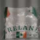 ST Patricks Day Shirt Women Tee Tops Orange Green (White, M)