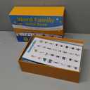 Phonics Flash Cards Word Family Build Book, 40 Read & Rhyme Flip Books, Learn to Read for Kids Ages 4-8, Engaging Educational Tools for Preschool-Kindergarten, Fun Sight Words & Phonics Games