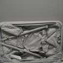 AirClub Bassinet Bedside Sleeper, Baby Crib for Newborn, Baby Bassinets Bedside Sleeper with 4 Auto-Lock & Adjustable Height, Breathable Mesh & Mattress, Bedside Bassinet (Grey)