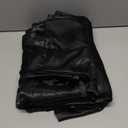 COZYXWORLD 4 Pieces Satin Sheet Set Soft Smooth Cooling Bedding Set Deep Pocket Silky Bed Sheets Blk King Size (Black)