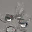 AMI PARTS NE63T8111SS NE63T8311SS NE63BG8315SS Fit for Samsung Electric Stove Knob Replacement Knobs for -DG94-03500V DG94-03500W DG94-03500A/Z (4PCS Silver)