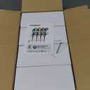 RGB+W Low Voltage Landscape Lights with Remote Control 5W 12V Landscape Lighting LED 16 Color Changing Spotlights Outdoor Waterproof Pathway Lights Garden Decorative(Not Include Transformer)