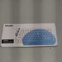 SPARIN Bluetooth Keyboard for Samsung Galaxy Tab A9 Plus/S10+/S9 FE/S9 Plus/S6 Lite/S9... Wireless Keyboard for Android, Windows, Samsung Tablet, PC, Phone-Ergonomic, Lightweight, Ultra-Slim-Grey