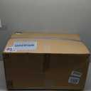 Amazon Basics 2-Door Top-Load Hard-Sided Dogs, Cats Pet Travel Carrier, Gray & Blue, 22.8"L x 15.0"W x 13.0"H