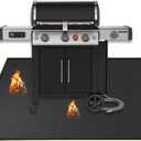 40x60 Inch Under Grill Mat for Outdoor Grill Deck Patio Protector Extra Large Silicone Fireproof Waterproof Oil-Proof Fire Pit Matt BBQ Barbecue Pad