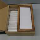 2pcs Desktop Glass Plant Propagation Station with 10 Test Tubes in Wooden Stand - Hydroponic Plants Cutting Office Home Decoration and Garden Decor Terrarium (10 Tubes)