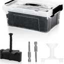 Upgraded 1250PCS Hidden Deck Fasteners for Composite Decking Boards  Universal Hidden Fasteners for Composite and Wood Decks