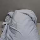 COHOME Cooling Comforter King/Cali King, Cooling Blanket for Hot Sleeper and Night Sweats, Cold Touch Fabric Absorbs Body Heat, Double-Sided Cool Design Soft Fluffy (Blue, (108"x90"))