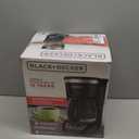 BLACK+DECKER 12-Cup Digital Coffee Maker, Programmable, Washable Basket Filter, Sneak-A-Cup, Auto Brew, Water Window, Keep Hot Plate, Black