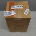 Amazon Basics Electric Kettle with Glass Carafe for Tea and Coffee, BPA-Free, Fast Boiling, Auto Shut-Off, 1.7 Liter, 1500W, Black and Silver (1.8 Quarts)