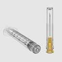 25 Gauge 1 inch Needle with Syringe(30 Pack) , 3ml Luer Lock Disposable Syringes with Needle ,Individually Wrapped