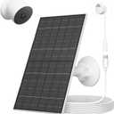 7W Solar Panel for Google Nest Cam (Battery Version), USB-C Solar Charger for Indoor & Outdoor Use, IP66 Waterproof, 360 Adjustable Mount, 7.2ft Cable