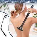 Lotion Applicator for Back, Back Lotion Applicator for Women, Elderly with 3PCS Replacement Foam Rollers, 18.31'' Back Sunscreen Applicator, Apply Skin Moisturizer, Cream, Ointment, Oil, Self Tanner