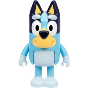 Bluey Talking Toy Chat Mates Playset, Articulated, Talking Kids Toy with 10 Iconic Phrases, Interactive Play Toys Figures Set for Kids, Ages 3+