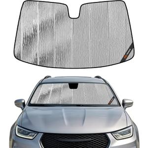 Pigenius Windshield Sun Shade for Chrysler Pacifica 2017-2026, Voyager 2020-2026 Front Window Sunshade - AstraGuard