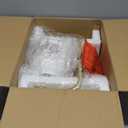 2 Light Bathroom Vanity Light, Brushed Gold Double Wall Sconce with Flared White Fabric Shade, Modern Sconces Wall Lighting for Hallway Bedroom Stairway, VL837-BG