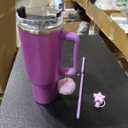 Vessel Stainless Steel Tumbler with Handle - Purple, 40 oz 