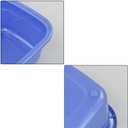 3-Pack 12 Quart Dish Pan, Rectangular Plastic Dish Pan