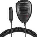 BAOFENG Waterproof Speaker Two Way Radio Microphone Ham Radio Handheld Remote Shoulder Mic for Baofeng UV-9R UV-9R Plus MK1 UV-9R PRO UV-9G GT-3WP BF-T57 BF-9700 UV-82WP(T-56)