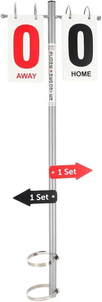 Gamma Tennis Premium Score Reporter, Premium Court Equipment, Sturdy Reporter with Large Numbers for Visibility, Great for Tennis and All Court Sports