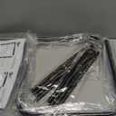 STORAGE MANIAC Double Laundry Hamper, 136L Laundry Sorter with Lid and Removable Bags, Clothes Hamper, Large 2 Section Clothes Basket with Handles for Small Space, Dorm, Closet, Bathroom, Black