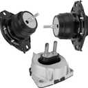 Engine Motor Mount & Transmission Mount Compatible with Jeep Grand Cherokee and Dodge Durango 3.6L 5.7L RWD 2011-2019 Set of 3 Replace# A5611 A5488 5038548AB 68032662AD