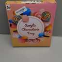 11" Acrylic Letter Charcuterie Tray, Charcuterie Letters Fillable Box for Food, Reusable Serving Cake Candy Dish Display Tray for Birthday Anniversary Party Decoration (Letter L)