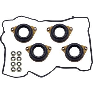 HiSport Engine Valve Cover Gasket Set - Compatible with Acura ILX 2016-2020 TLX 2015-2020 Compatible with Honda CR-V 2015-2018 Accord 2013-2017 2.4L - Replace 12030-5A2-A01