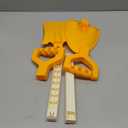 20 Long Sand Beach Shovels for Kids Heavy Duty Plastic Summer Sand Scoops Spades Toy Sandbox Garden Snow Digging Play Gift Set Party Bundle 2 Pack Orange