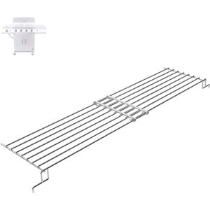 Adjustable Warming Rack Grill Parts for Charbroil Performance 3/4 Burner 463352521 463365021 463354021 463732623, Grill Swing Away Grid for Charbroil Grill Replacement Parts