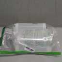 Restaurantware First In First Out 16 Ounce Condiment Squeeze Bottle 6 Refillable Lid FIFO Squeeze Bottle - Precision Dispensing Tip Flexible Clear Plastic Squeeze Bottle For Sauces