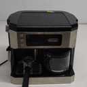 De'Longhi All-In-One Combination Coffee and Espresso Machine COM530M: 10-Cup, 15 Bars, Digital Timer, Black(missing Lid To Coffee Pot)