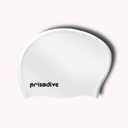 Silicone Swim Cap, Black, One Size Fits Most, Ergonomic Design for Athletes, Classic Model, Streamlined Shape for Training, Competition