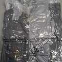 FREE SOLDIER Men's Waterproof Snow Insulated Pants Winter Skiing Snowboarding Pants with Zipper Pockets (Medium(34-36)/30L, Black)