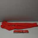 XZQTIVE Over the Knee Baseball Socks and Belt Combo Set for Youth red Softball Socks with Adjustable Belt (M)