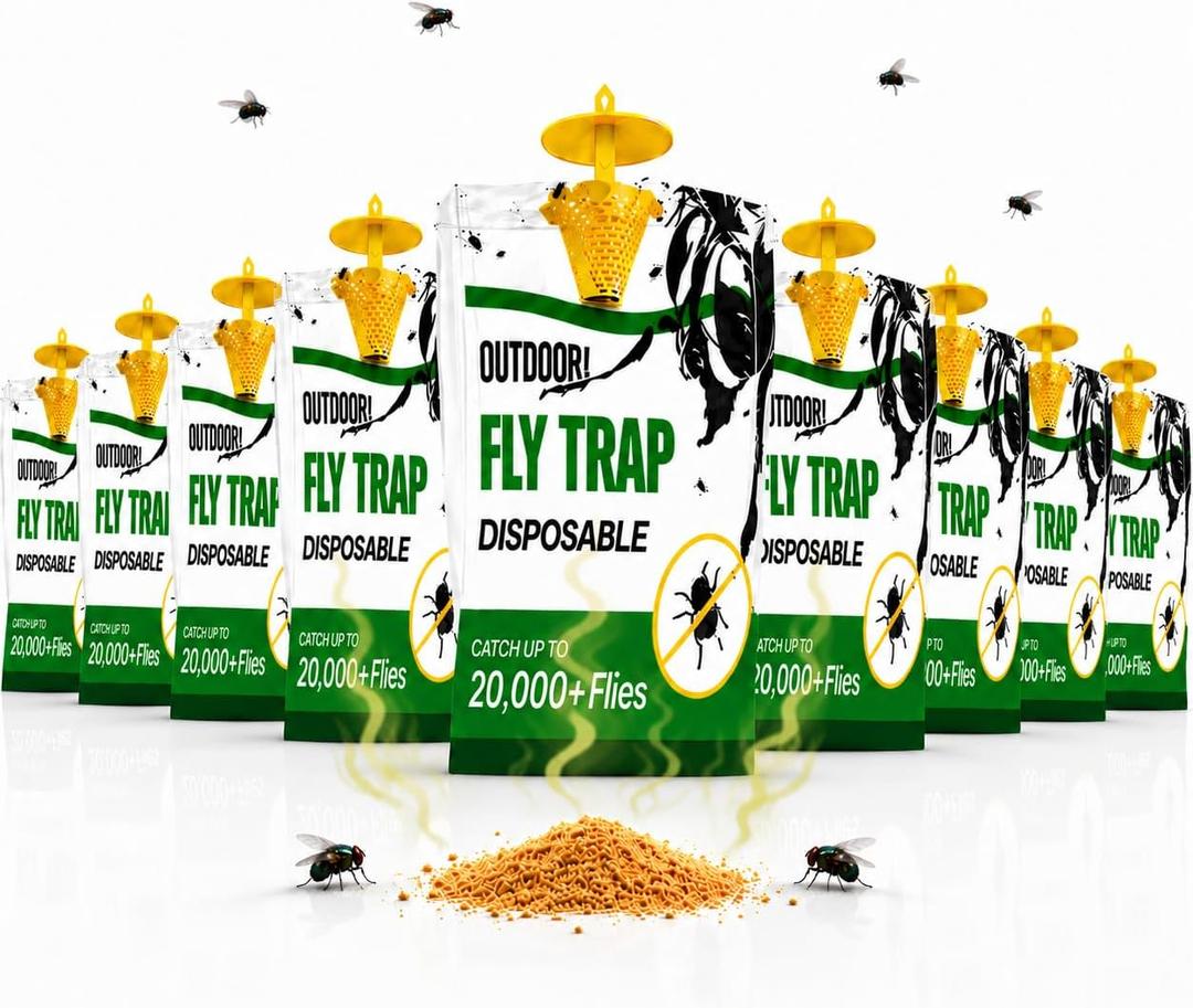 Fly Traps Outdoor 9 Pack