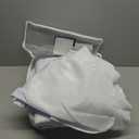 Round Tablecloth 120 Inch 8 Pack White Tablecloths Washable Decorative Linen Polyester Table Clothes Cover for Dining Table Banquets Buffet Parties and Wedding