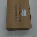 Meconard 24 Pack LED S14 Replacement Light Bulbs, Shatterproof Outdoor 1 Watt to Replace 11Watts String Incandescent Bulb, E26 Regular Medium Screw Base, 2200K Warm White, Non-Dimmable